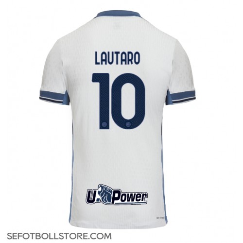 Inter Milan Lautaro Martinez #10 Replika Bortatröja 2024-25 Kortärmad